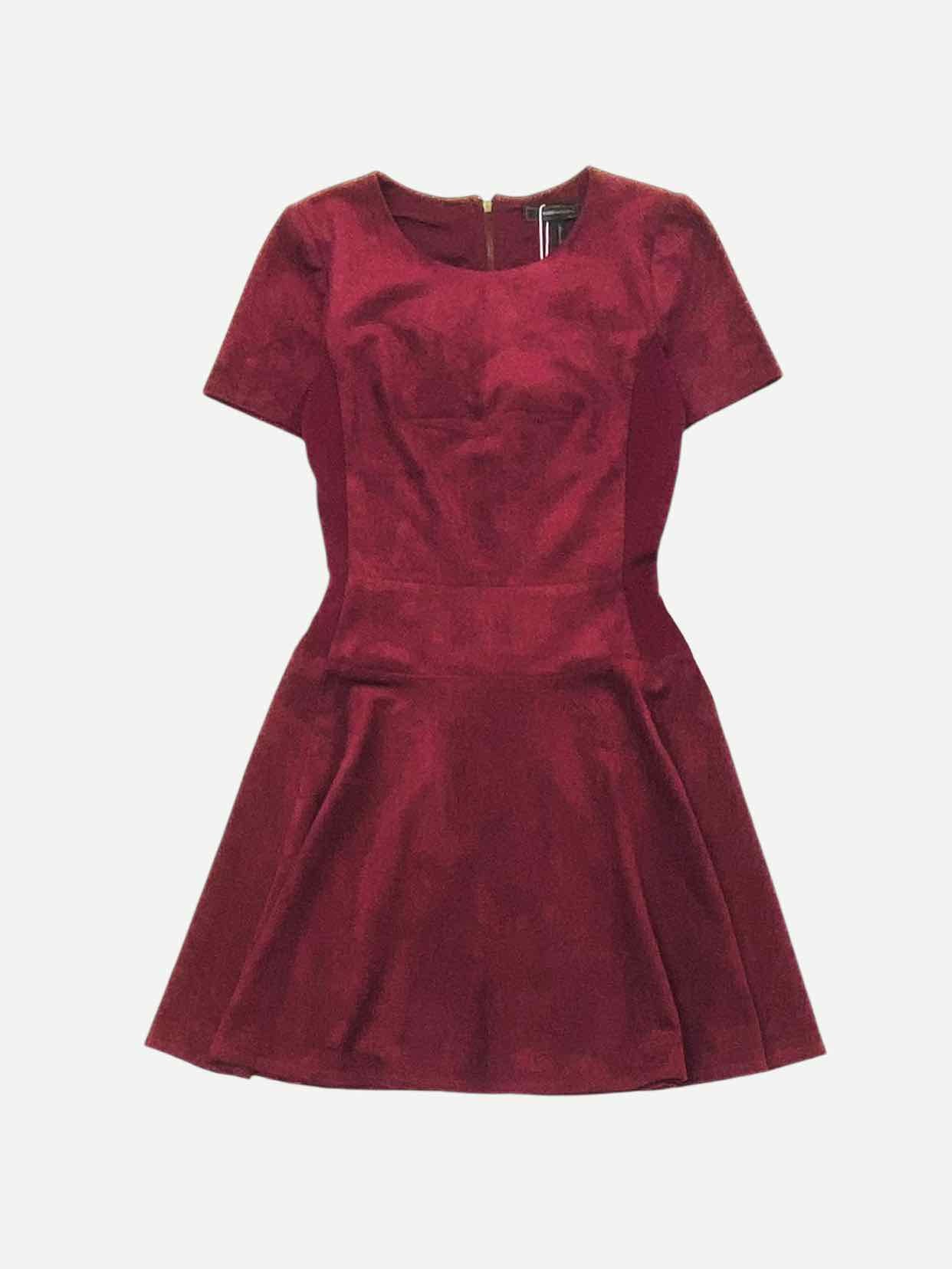 BCBG MAXAZRIA Mini Burgundy Mini Dress