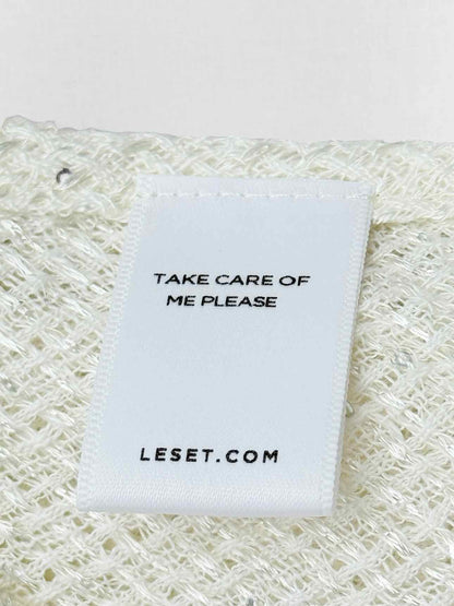 LESET Off-white Size Medium Long Dress