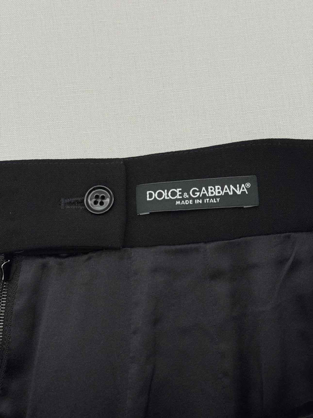 DOLCE & GABBANA Black Size US 2 Midi Skirt