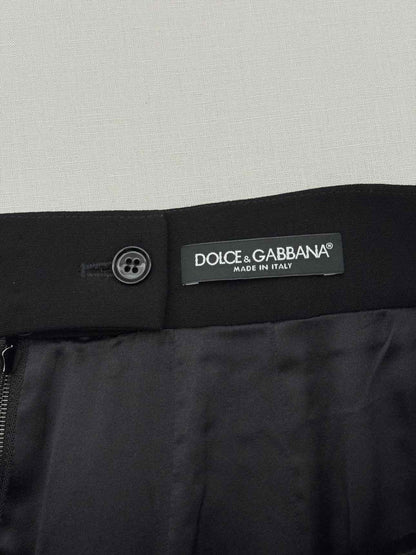 DOLCE & GABBANA Black Size US 2 Midi Skirt