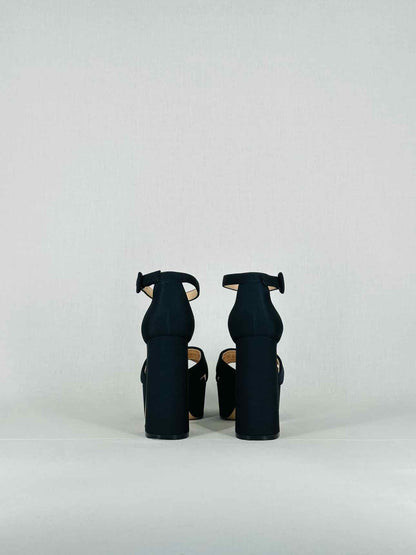 GIANVITO ROSSI Black Size EU 36 Heeled Sandals