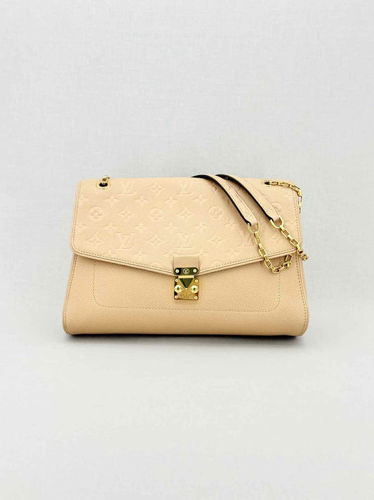 LOUIS VUITTON Saint Germain Beige Monogram Shoulder Bag
