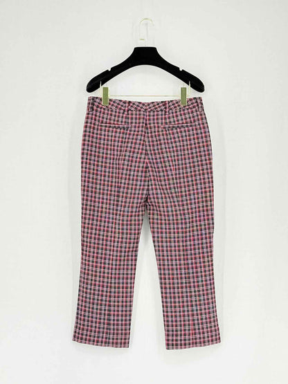 MIU MIU Black Multicolor Size 28 Pants