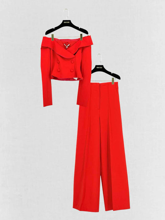 DOROTHEE SCHUMACHER Red Size US 2 Outfit Set