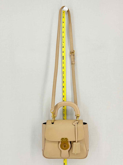 BURBERRY DK88 Beige Top Handle