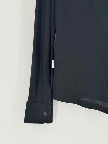 ORLEBAR BROWN Sebastian Polo Black Size Medium Shirt