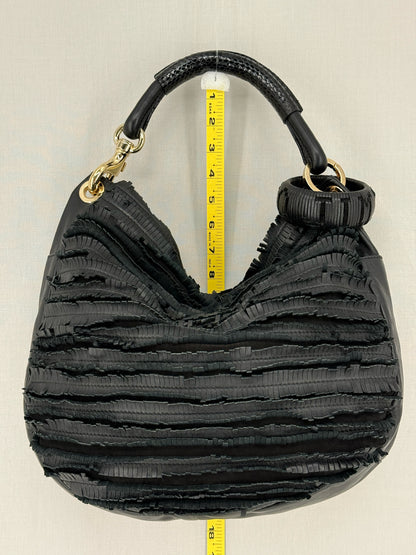 JIMMY CHOO Sky Black Hobo bag