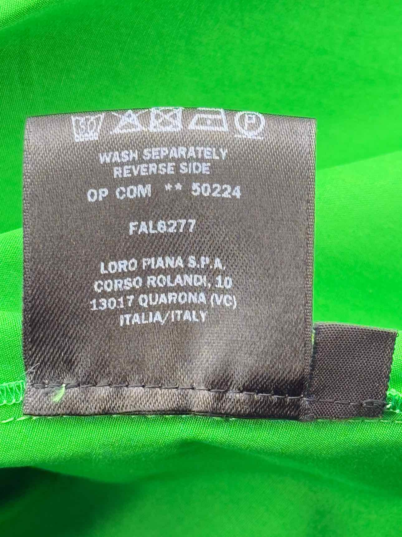 LORO PIANA Green Size Medium Midi Dress