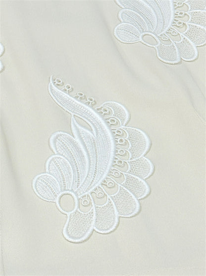 STELLA MCCARTNEY Cream Size US 4 Midi Dress