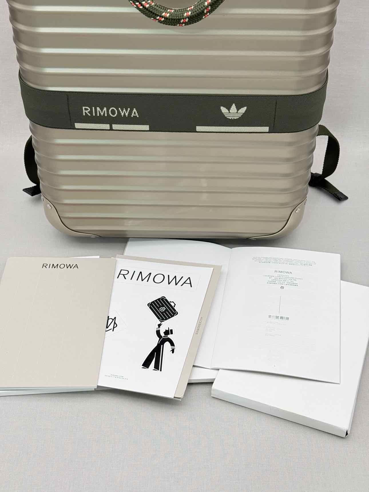 RIMOWA NMD Metallic Beige Backpack