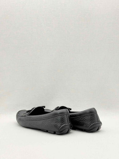 PRADA Black Size EU 38 Loafers