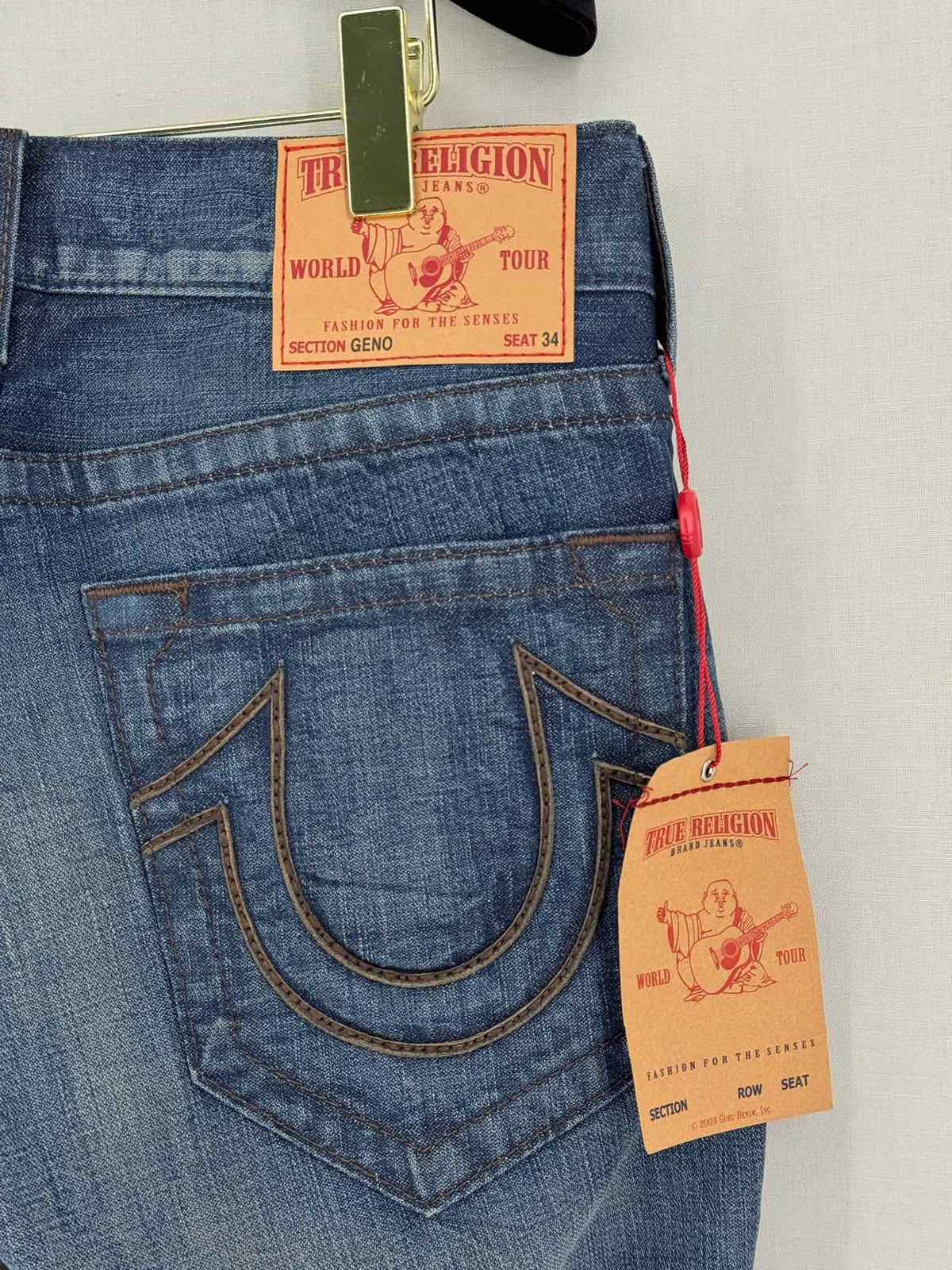 TRUE RELIGION Geno Blue Size 32 Jeans