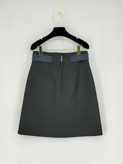 LOUIS VUITTON Black Size US 4 Mini Skirt