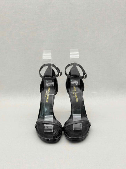SAINT LAURENT Jane Black Size EU 35 Heeled Sandals
