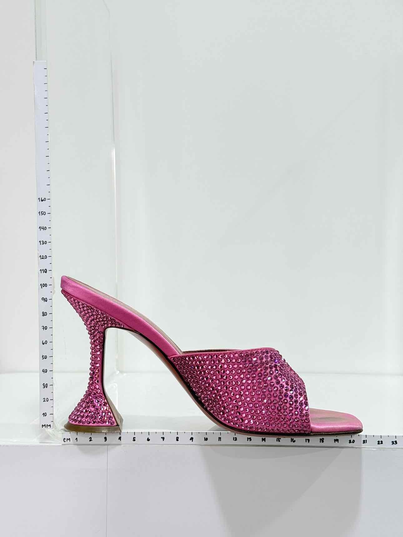 AMINA MUADDI Lupita Pink Size EU 38 Mules