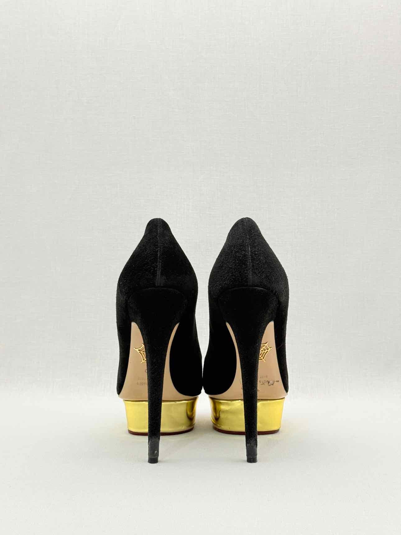 CHARLOTTE OLYMPIA Dolly Black Size EU 40 Pumps