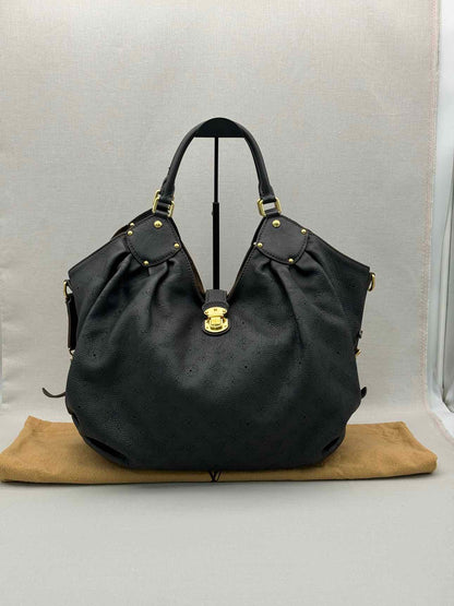 LOUIS VUITTON Mahina Black Monogram Hobo bag