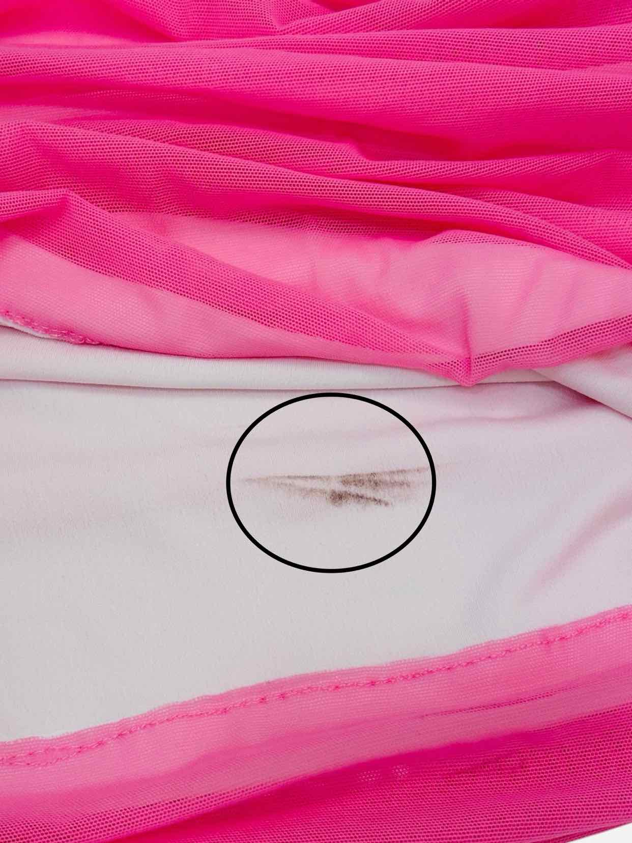 NORMA KAMALI Ruched Pink Size XSmall Knee Length Dress