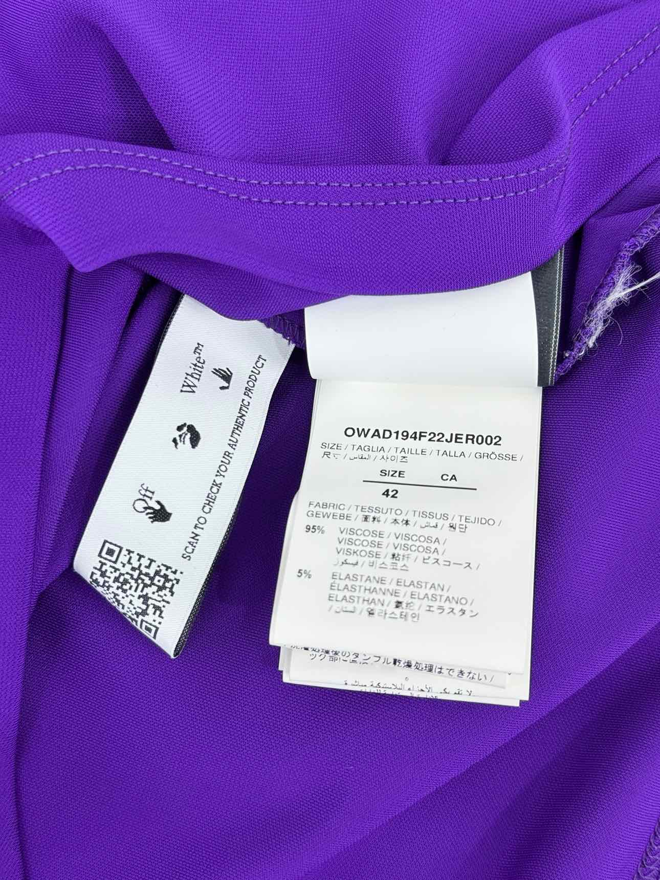 OFF-WHITE Purple Size US 6 Top