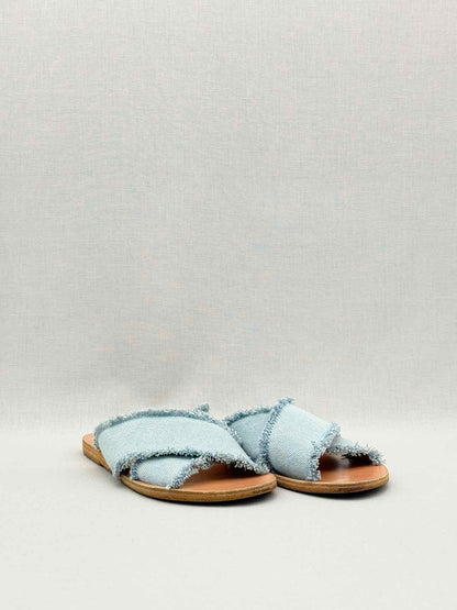 ANCIENT GREEK SANDALS Thais Blue Size EU 37 Sandals