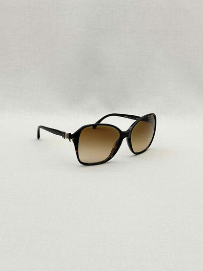 CHANEL Tortoise Brown Sunglasses