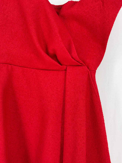 CHRISTIAN DIOR Red Size US 6 Knee Length Dress
