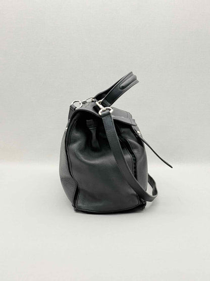 YVES SAINT LAURENT Muse Two Black Top Handle