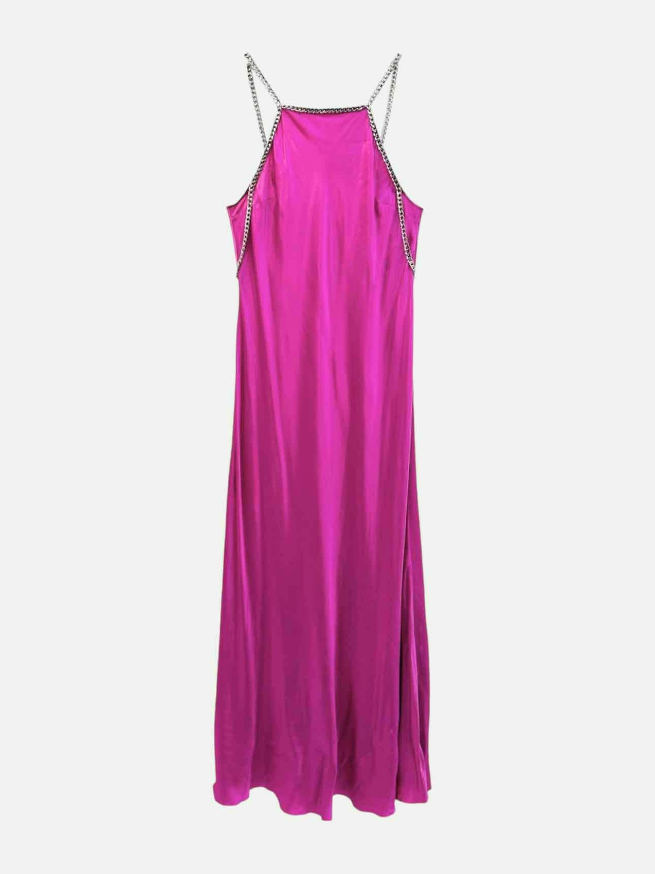 L'AGENCE Open Back Pink Size US 12 Long Dress