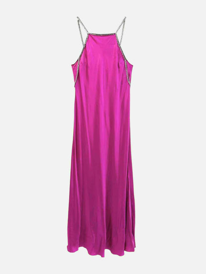 L'AGENCE Open Back Pink Size US 12 Long Dress