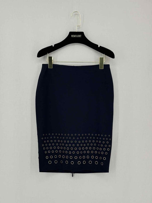 ROBERT RODRIGUEZ Black Size US 6 Knee Length Skirt