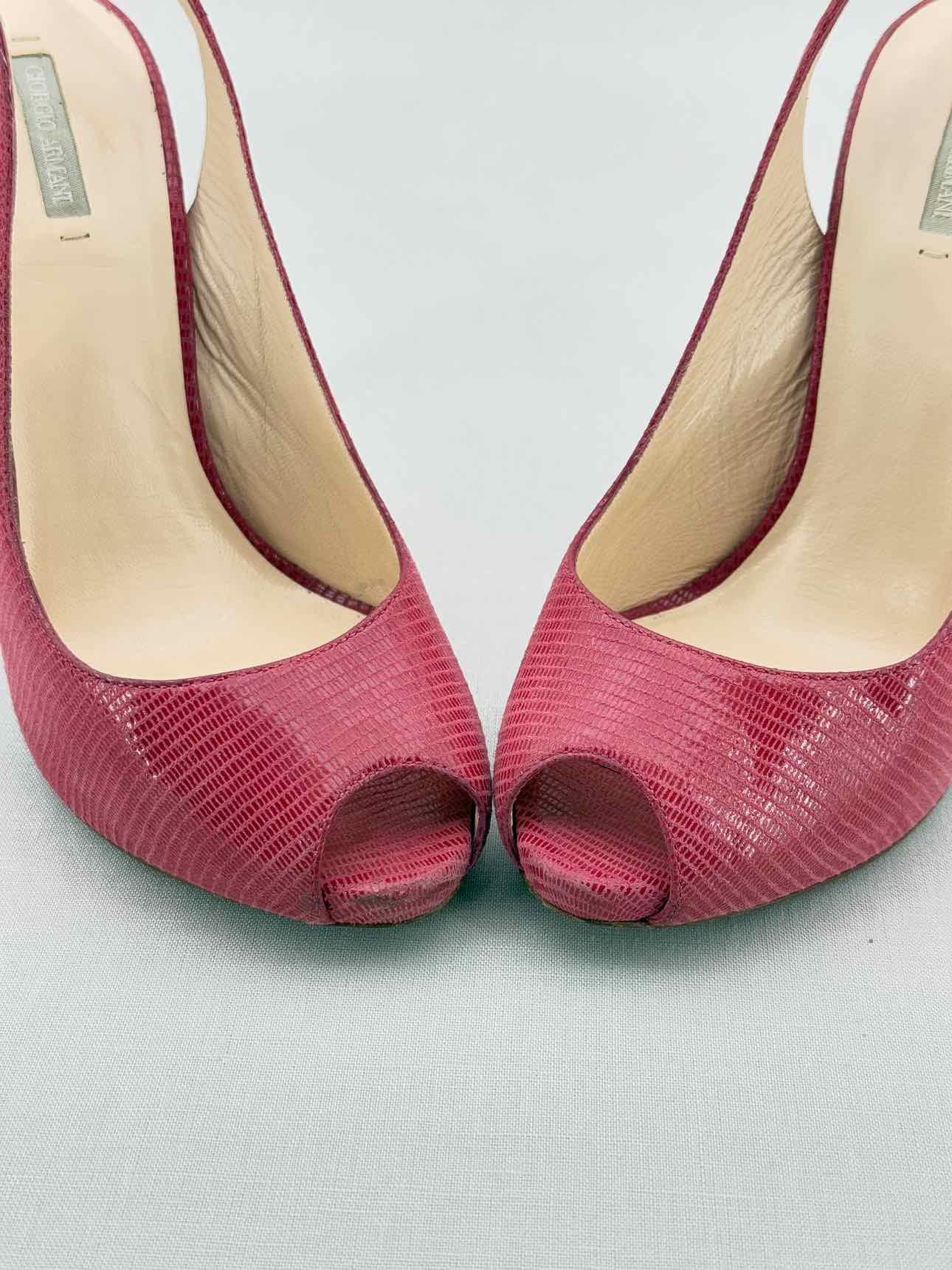 GIORGIO ARMANI Pink Size EU 36 Heeled Sandals