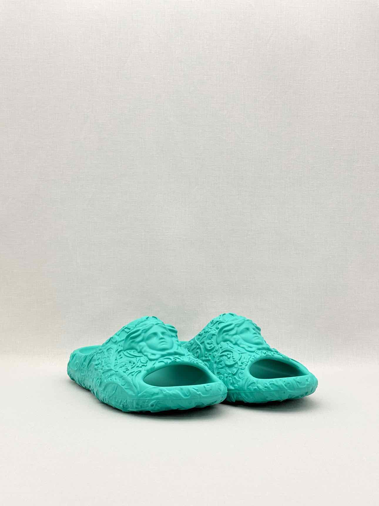 VERSACE Medusa Turquoise Size EU 43 Slides