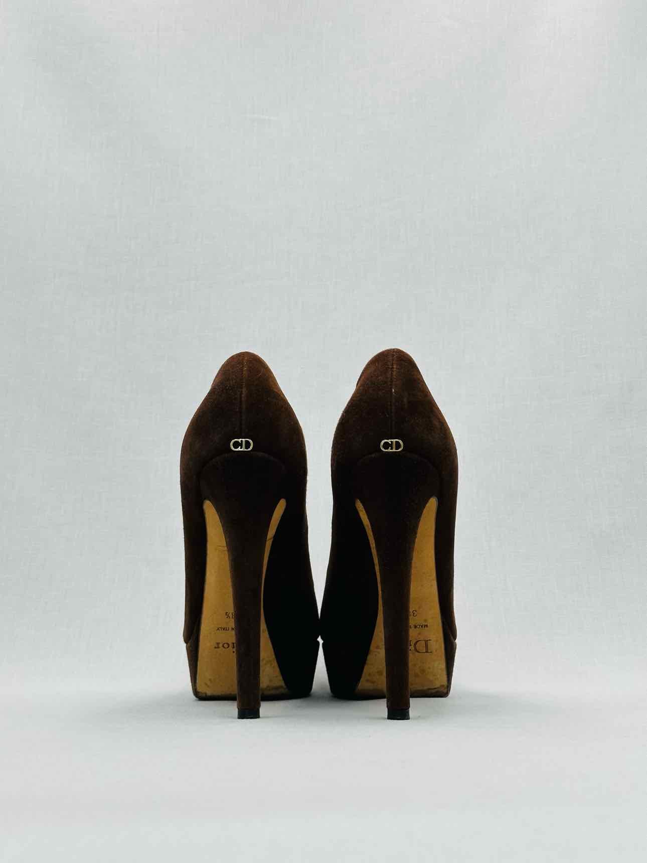 DIOR Miss Dior Brown Size EU 38.5 Pumps