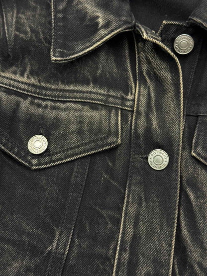 GIVENCHY Black Washed Size US 8 Jacket