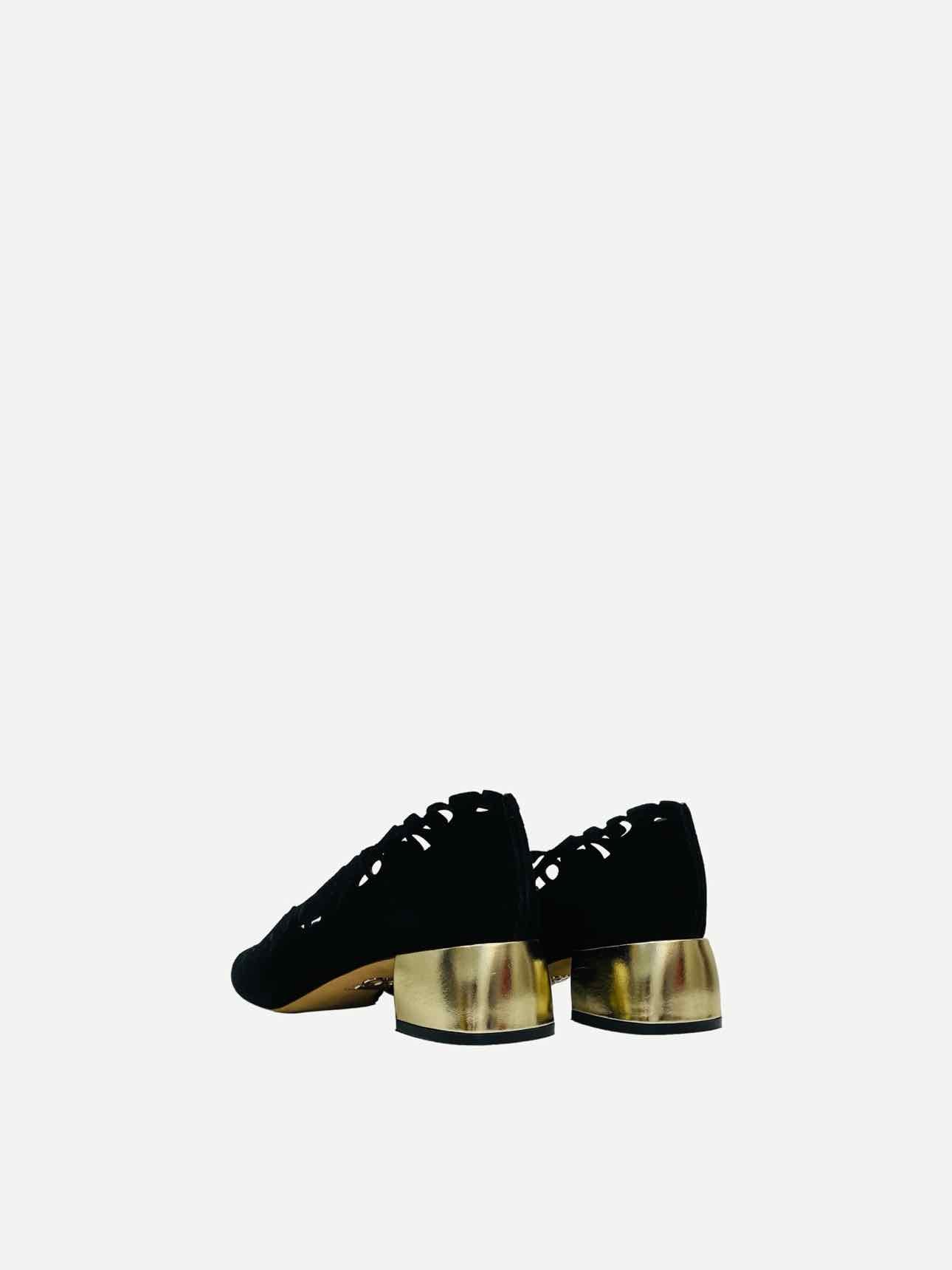 AE Black & Gold Pumps