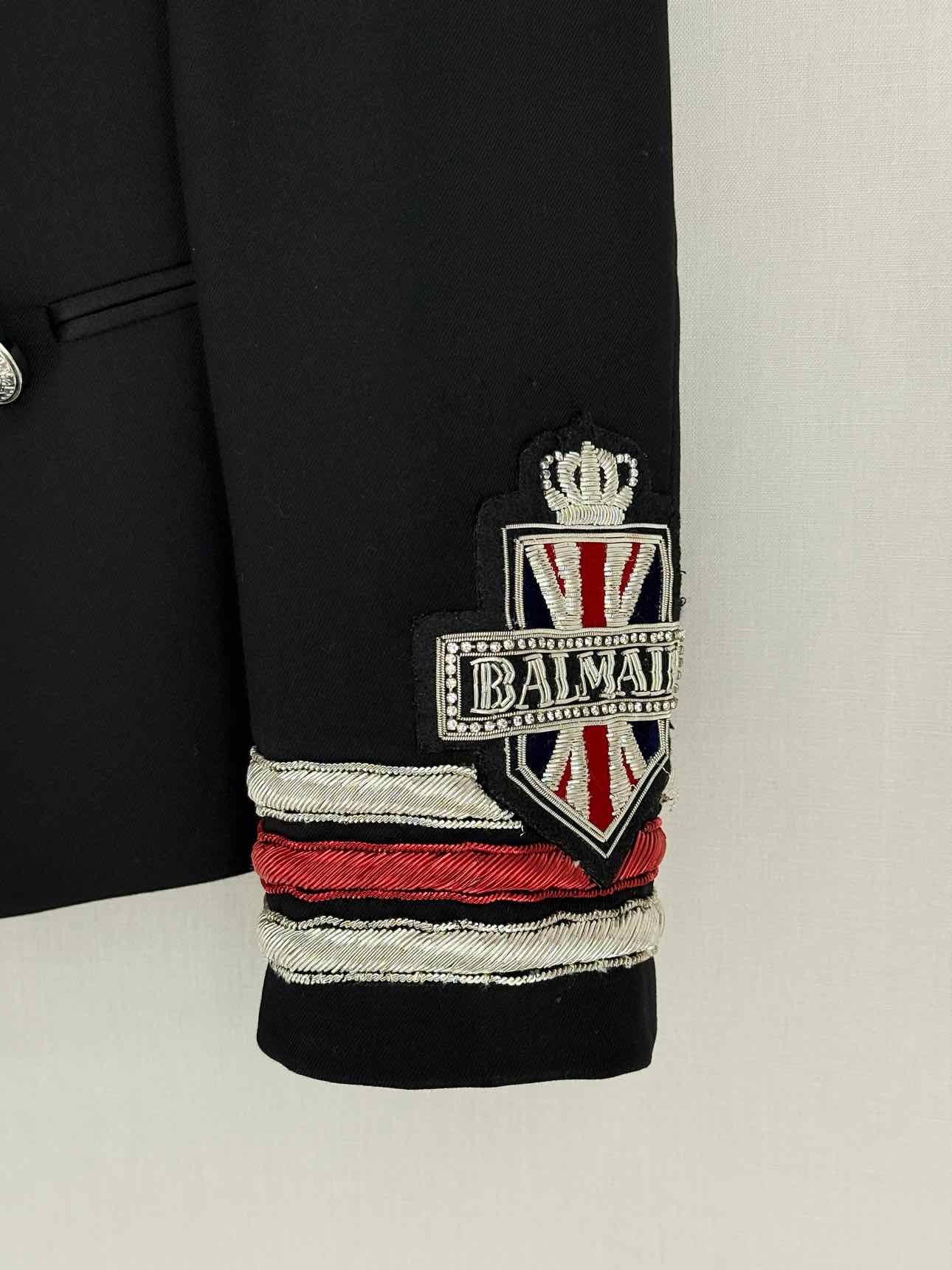 BALMAIN Black Size US 4 Jacket