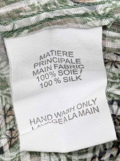 VANESSA BRUNO Green Multicolor Size US 2 Short Dress