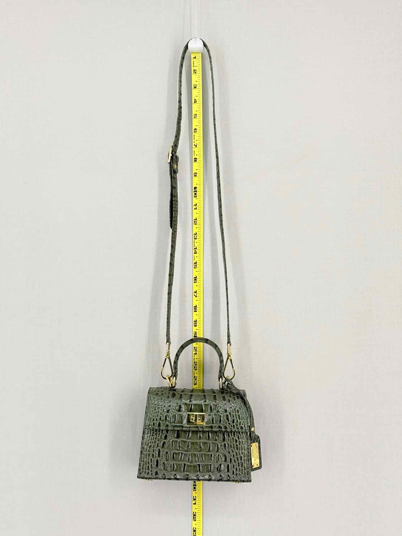 SANDRA J Khaki Top Handle