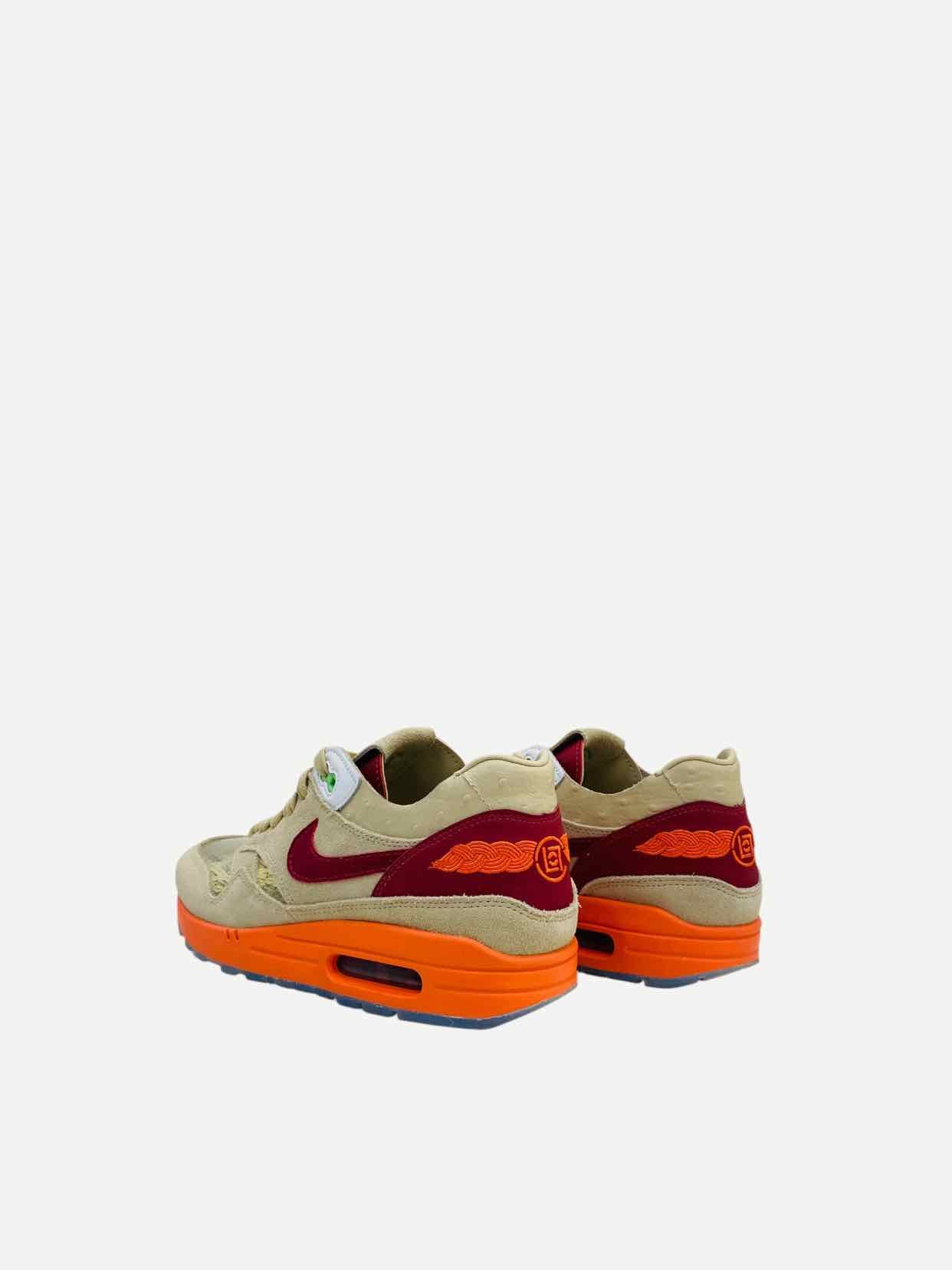 NIKE Beige Multi-Color Size EU 42.5 Sneakers