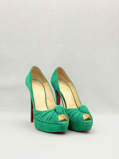 CHRISTIAN LOUBOUTIN Greissimo Green Size EU 38 Pumps