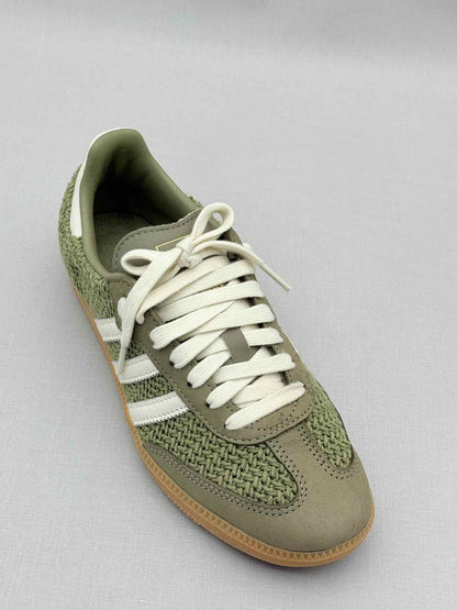ADIDAS Samba OG Knit Green Size EU 38 Sneakers