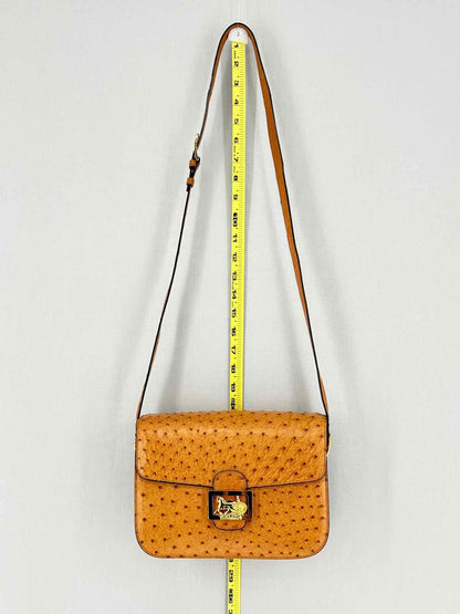 CELINE Vintage Caramel Shoulder Bag