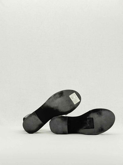 VINCE Black & White Snake Effect Size EU 37 Sandals