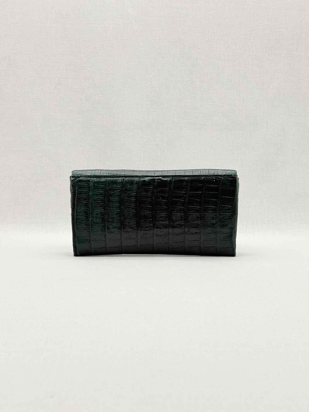 NANCY GONZALEZ Green Clutch