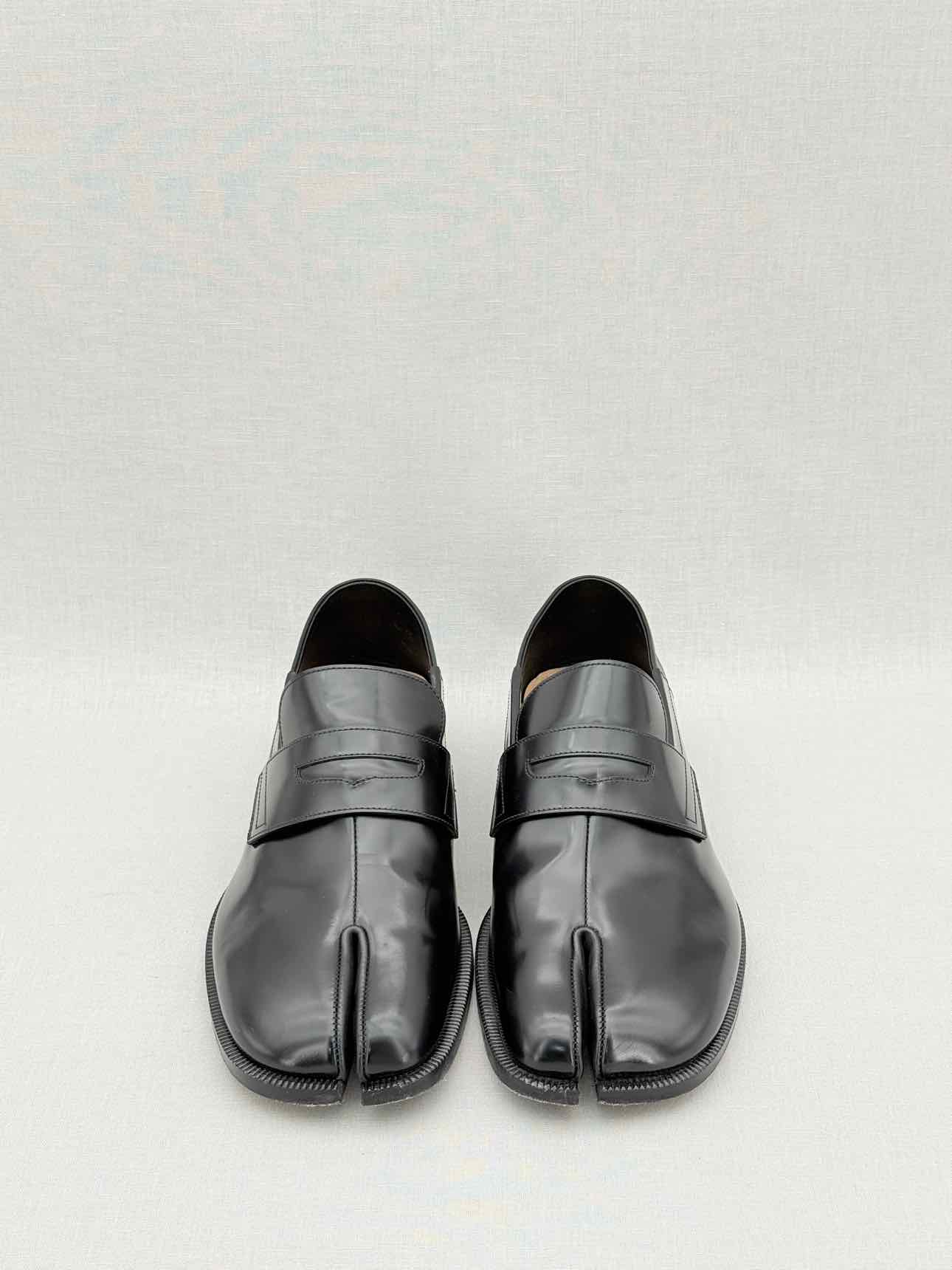 MAISON MARGIELA Tabi Split Toe Black Size EU 41 Loafers