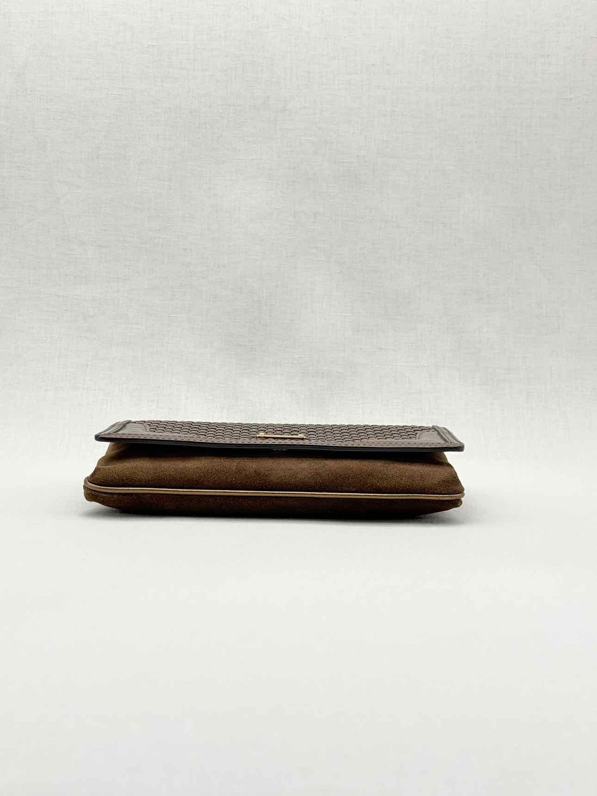 BURBERRY Wallet on Chain Brown Latticing Crossbody