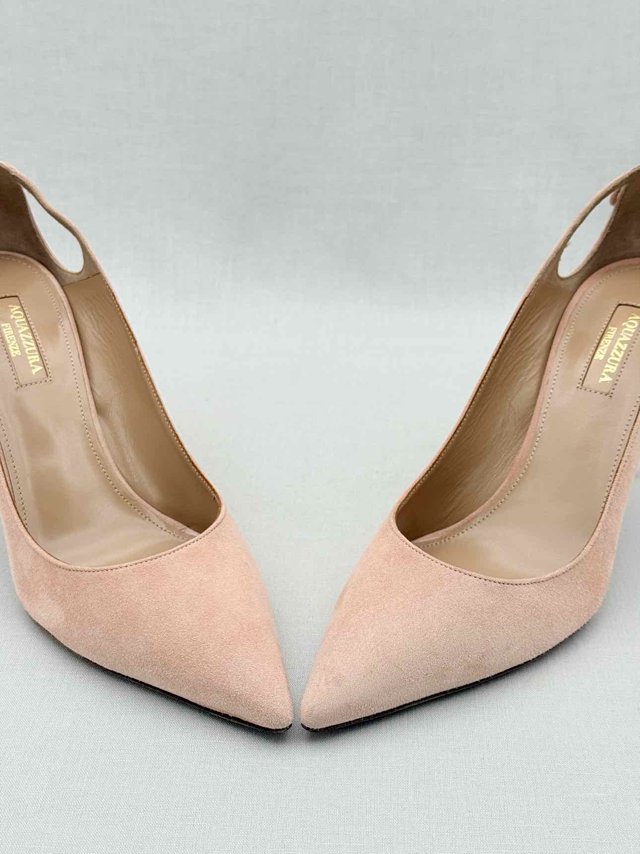 AQUAZZURA Forever Marilyn Pink Size EU 39 Pumps