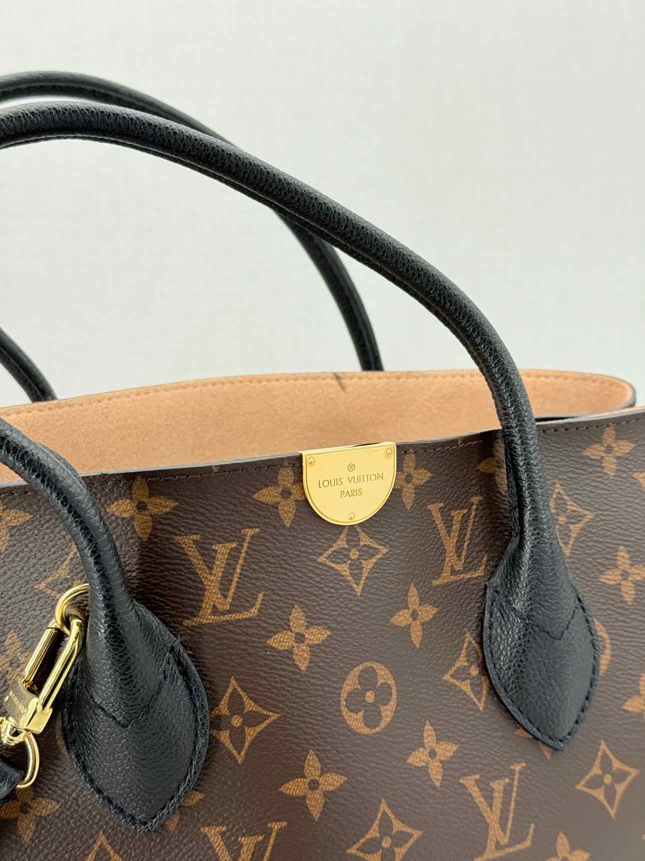 LOUIS VUITTON Flandrin Brown Monogram Tote Bag