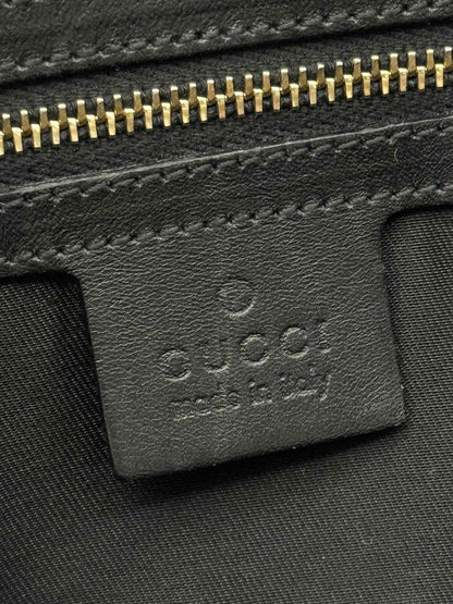 GUCCI Black Frilled Tote Bag