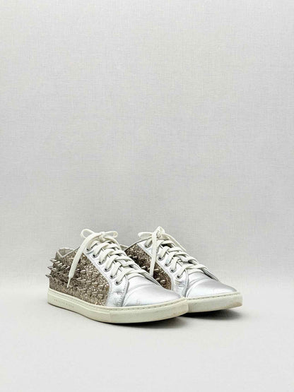 PHILIPP PLEIN Gold & Silver Size EU 36 Sneakers